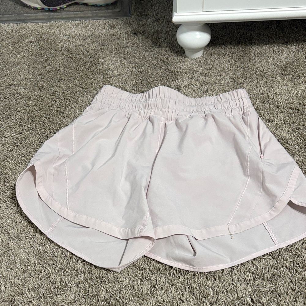 lululemon athletica Soft Pink Athletic Shorts